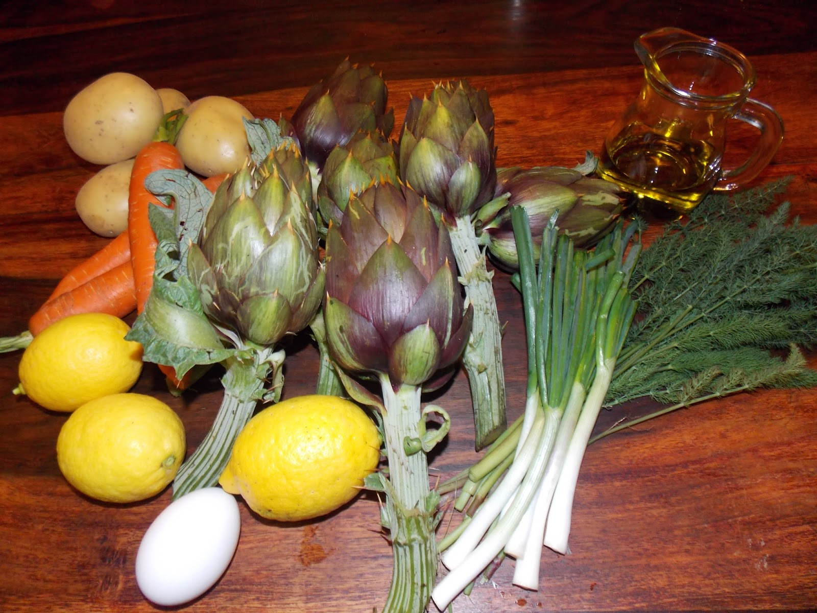 Carciofi alla costantinopoli