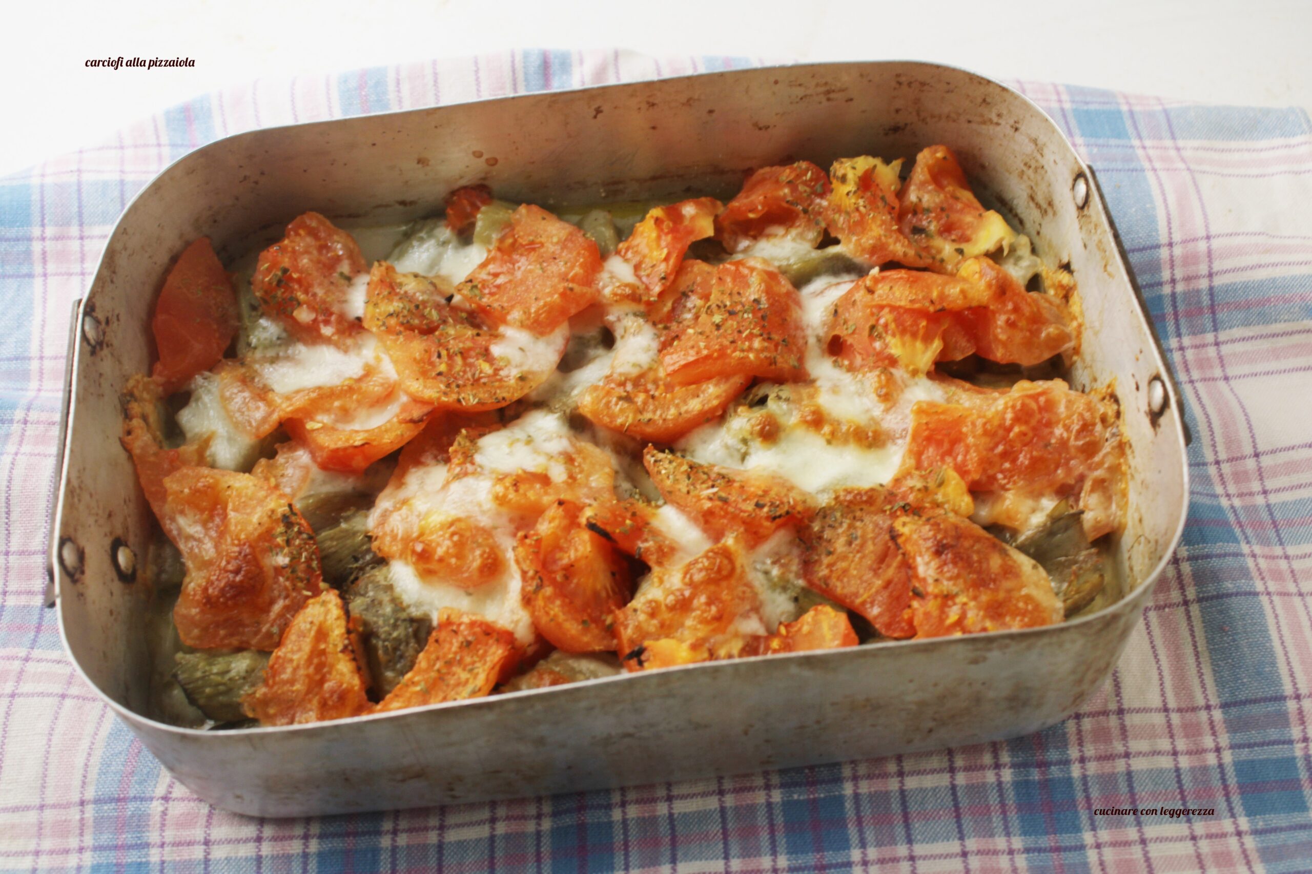 Carciofi alla pizzaiola