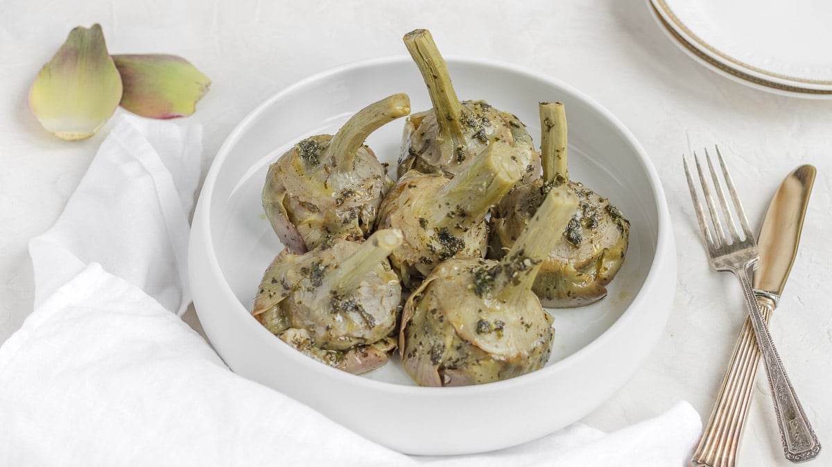 Carciofi alla romana