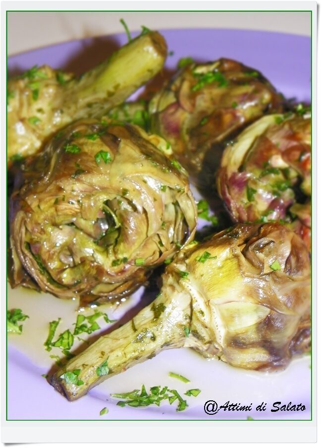Carciofi alla romana