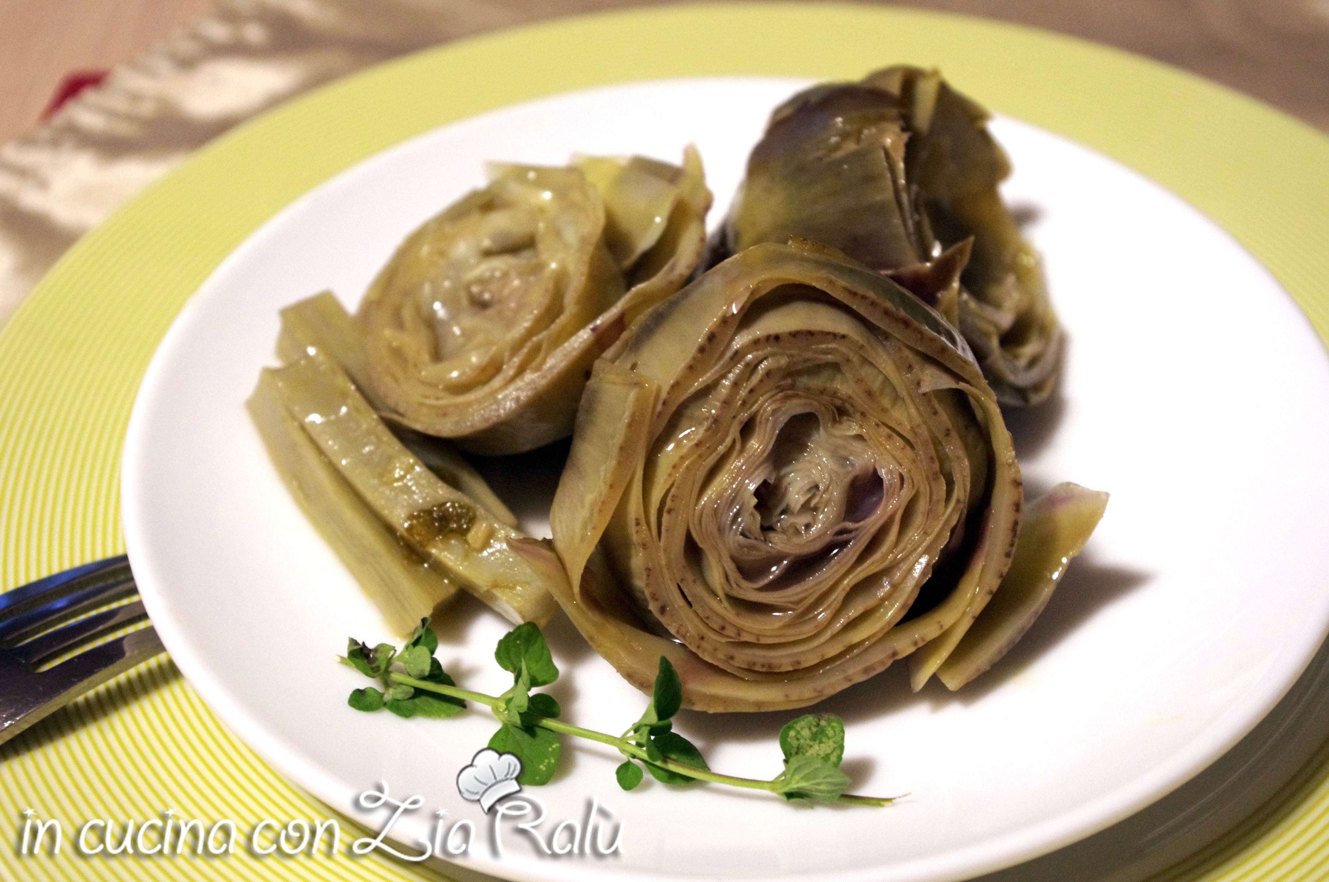 Carciofi alla romana