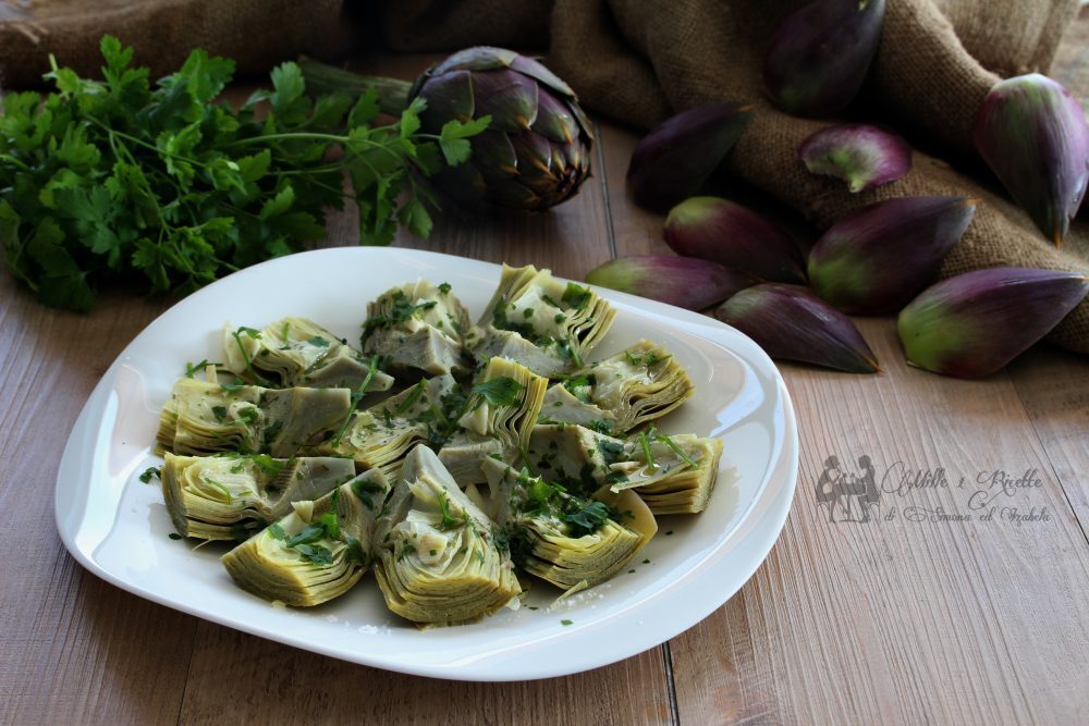 Carciofi all’insalata, ricetta semplice