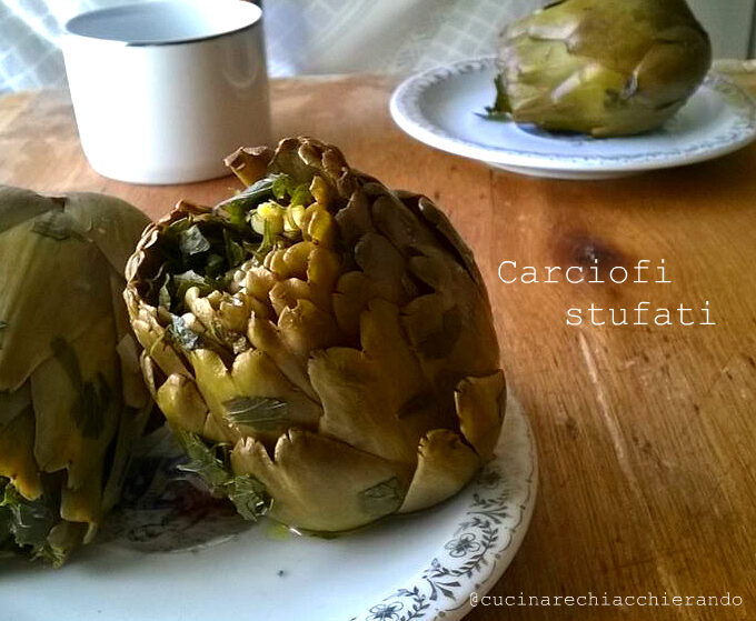 Carciofi bolliti ricetta povera ma buonissima