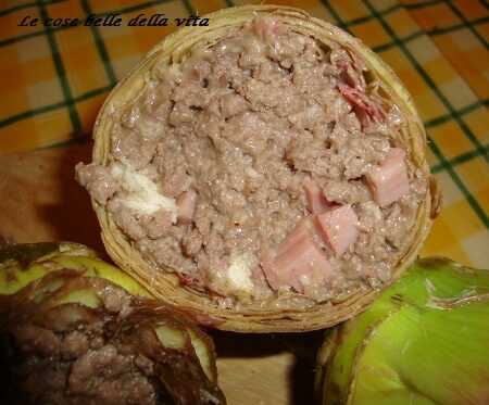 “Carciofi ca tappa i l’ovu”