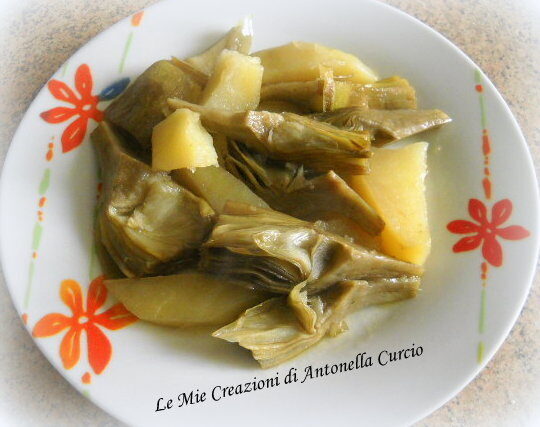 Carciofi con patate