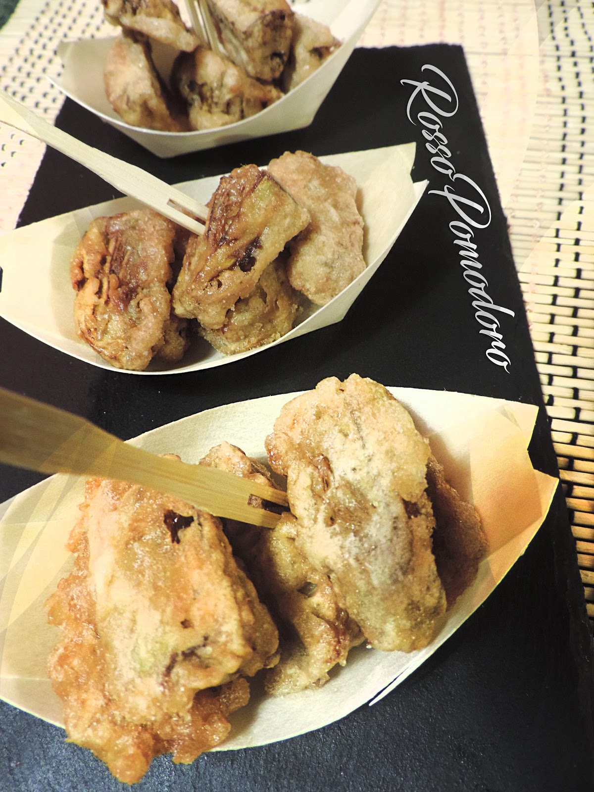 Carciofi fritti dorati di mia nonna