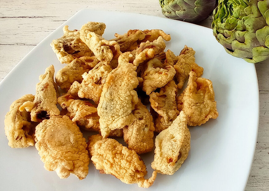 Carciofi fritti in pastella