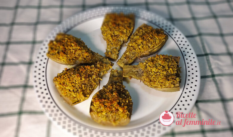 Carciofi gratinati al forno