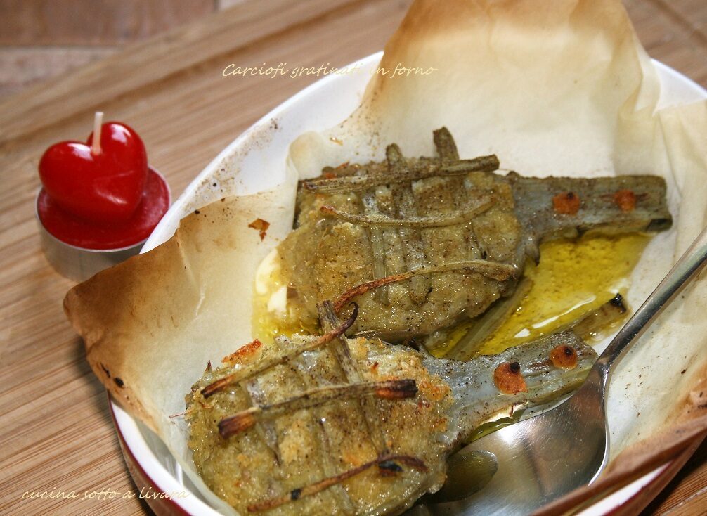 Carciofi in forno