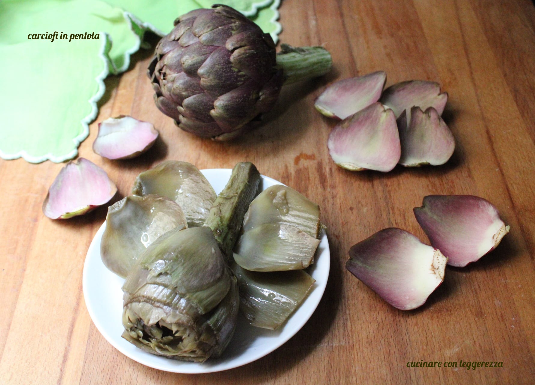 Carciofi in pentola