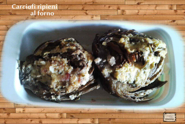 Carciofi ripieni al forno