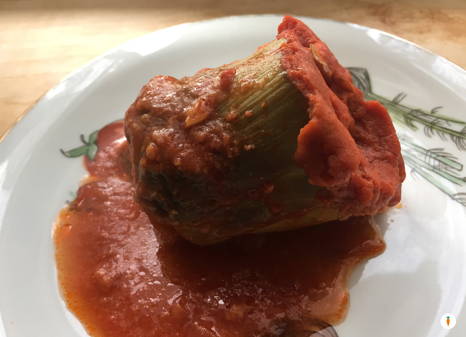 Carciofi ripieni al sugo