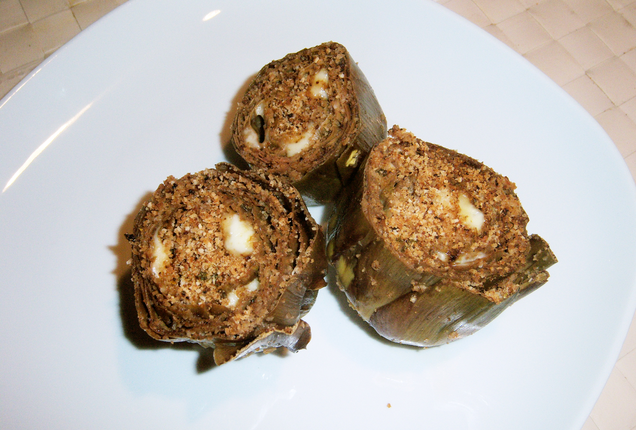 Carciofi ripieni alla siciliana