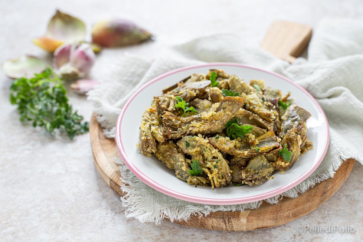 Carciofi sabbiosi in padella