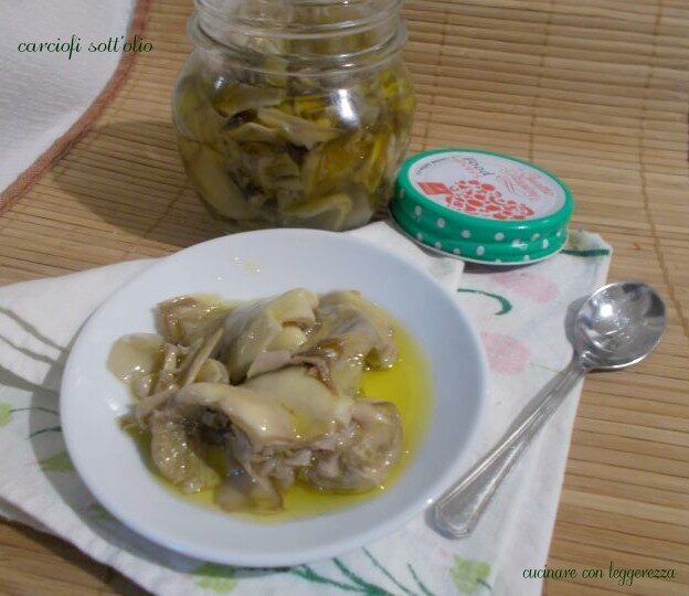 Carciofi sott’olio