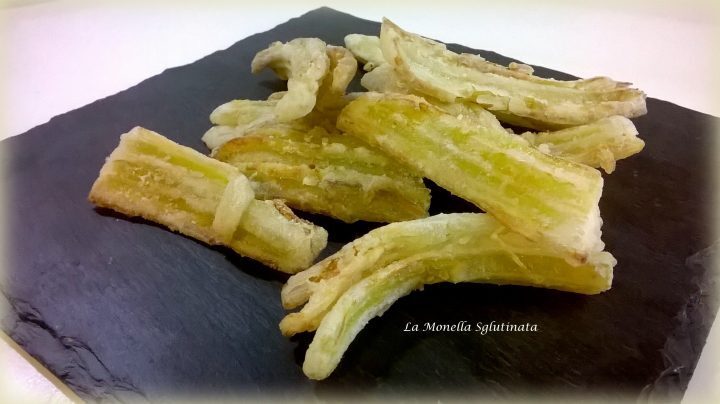 Cardi infarinati fritti senza glutine