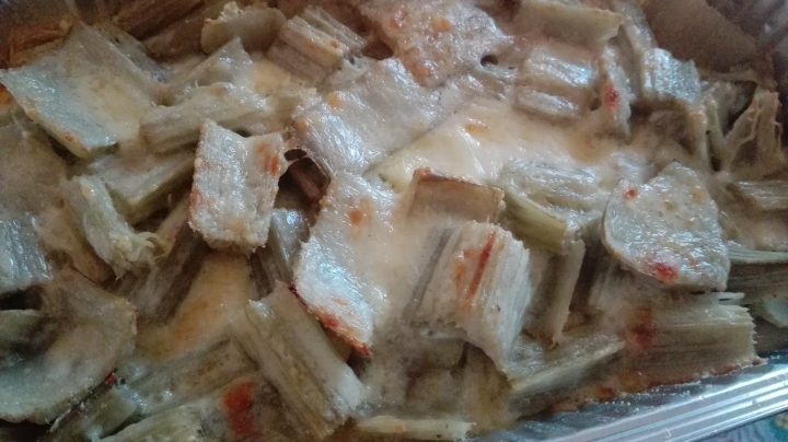 Cardo gratinato al forno
