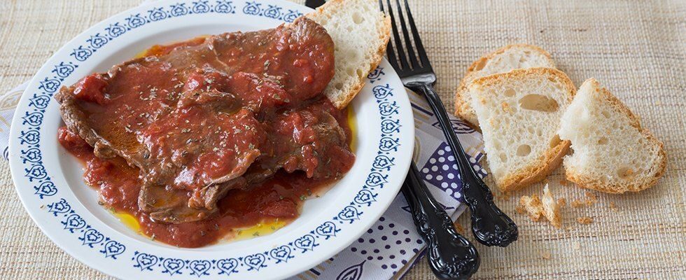 Carne alla pizzaiola