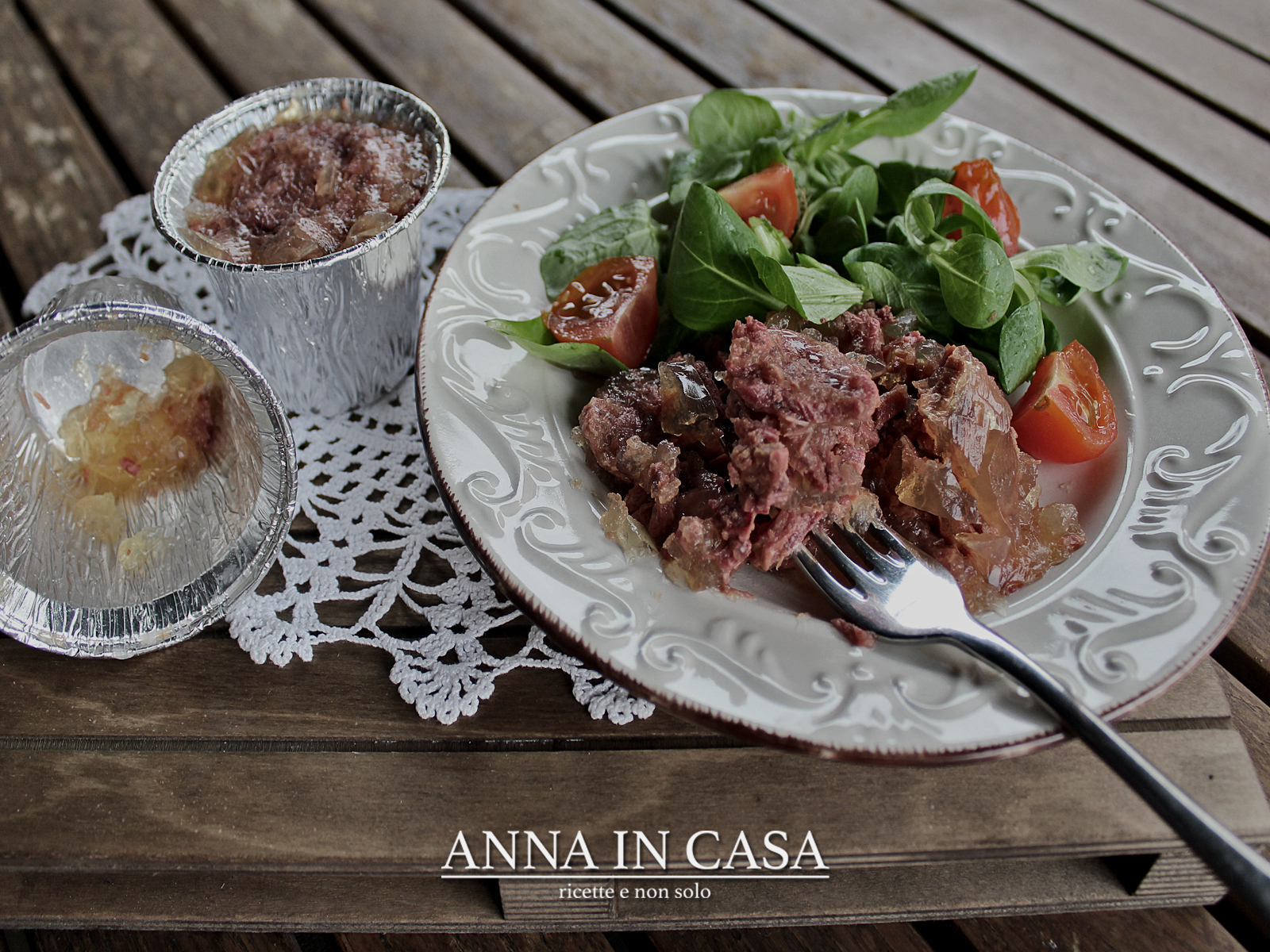 Carne in gelatina tipo simmenthal