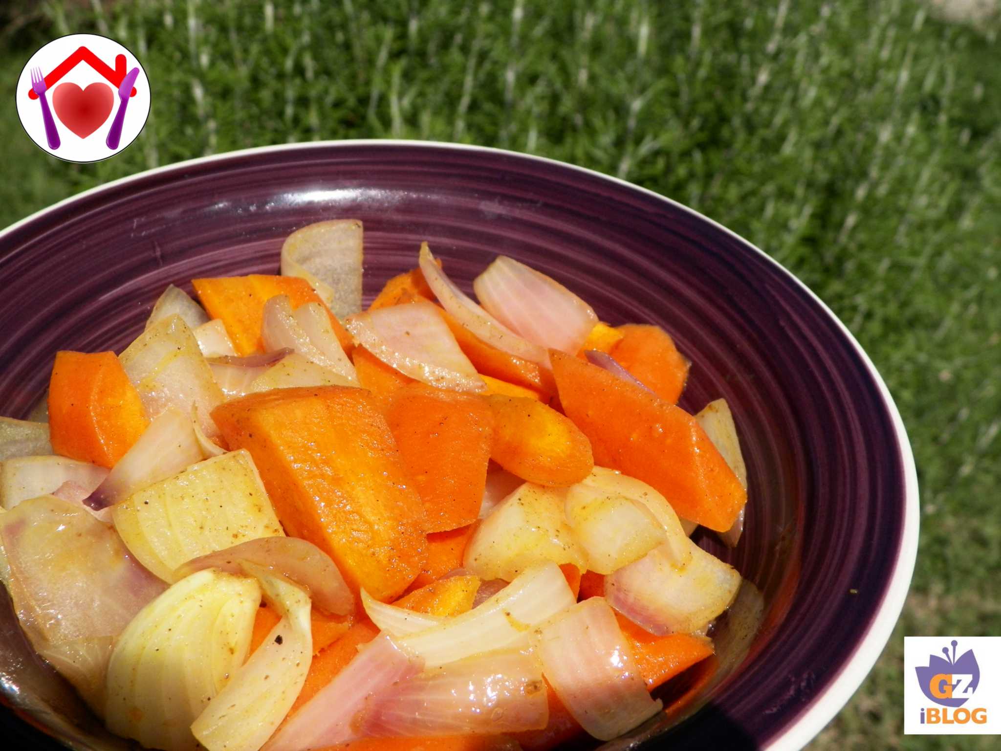 Carote e cipolle al curry