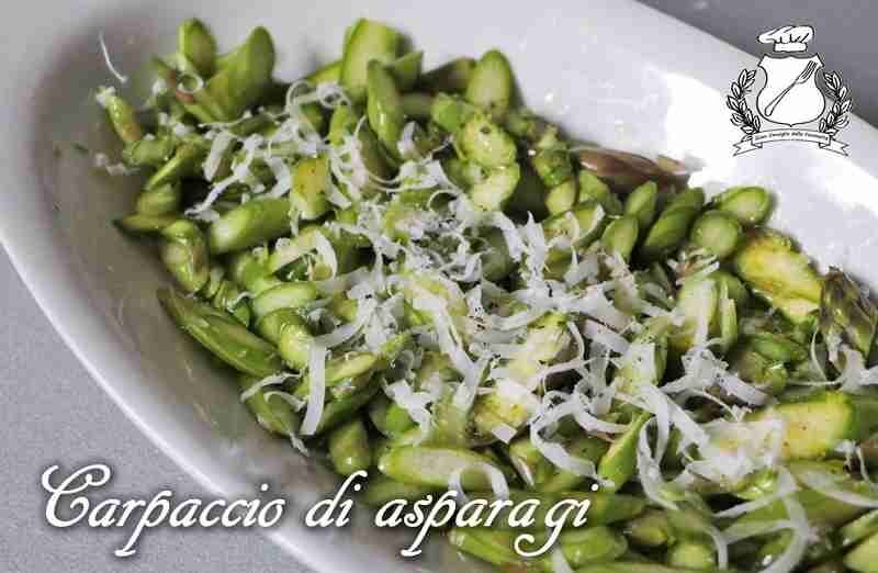Carpaccio di asparagi