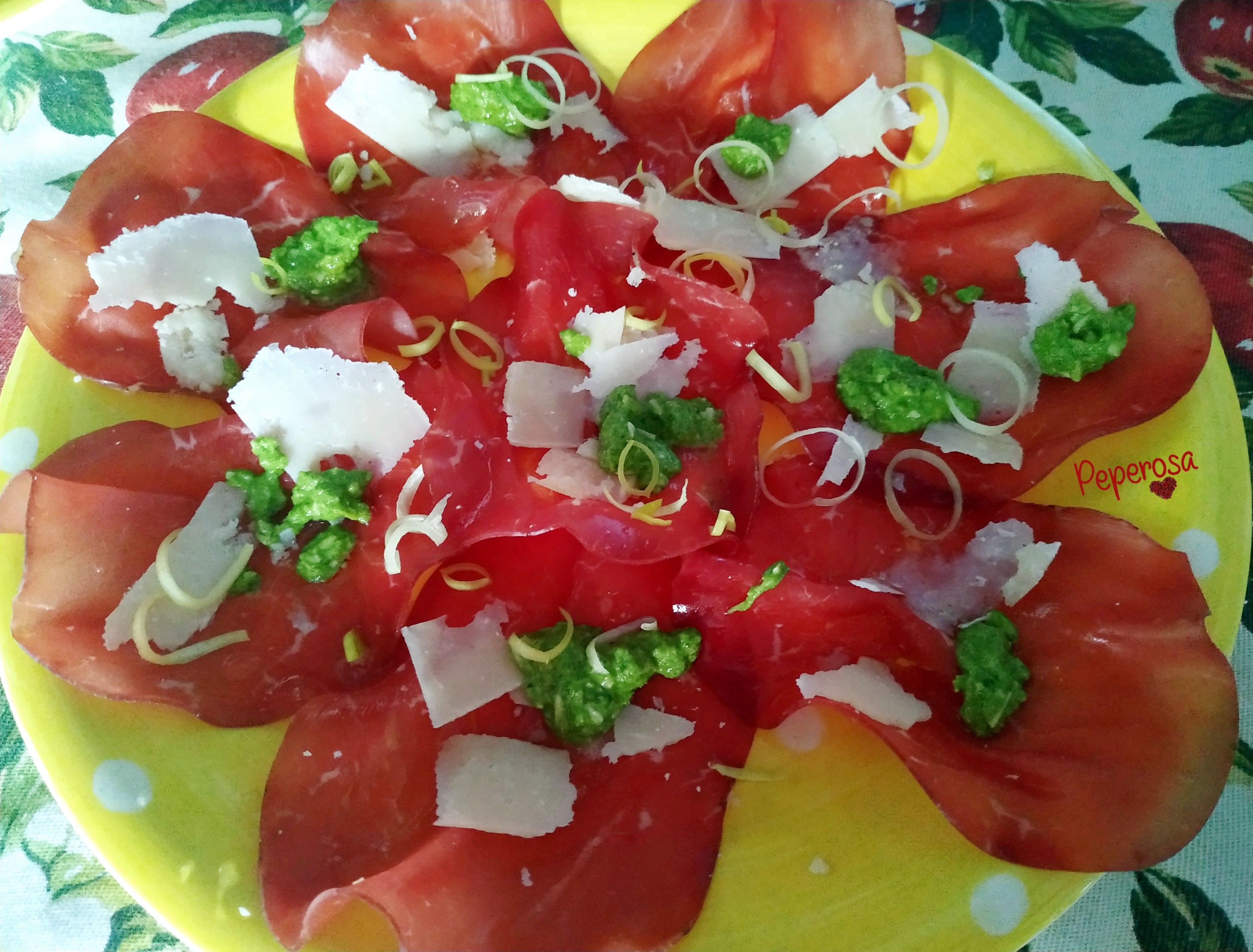 Carpaccio di bresaola