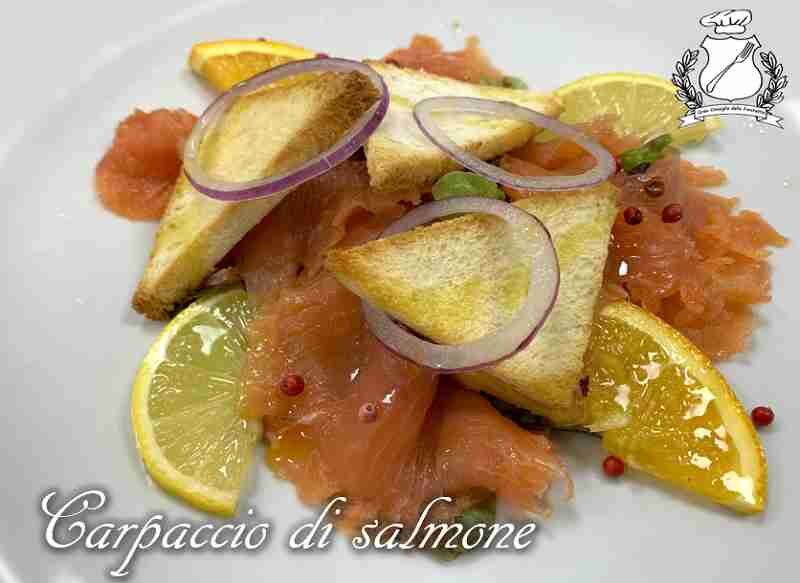 Carpaccio di salmone