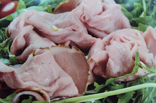Carpaccio di vitello in salsa agrumata