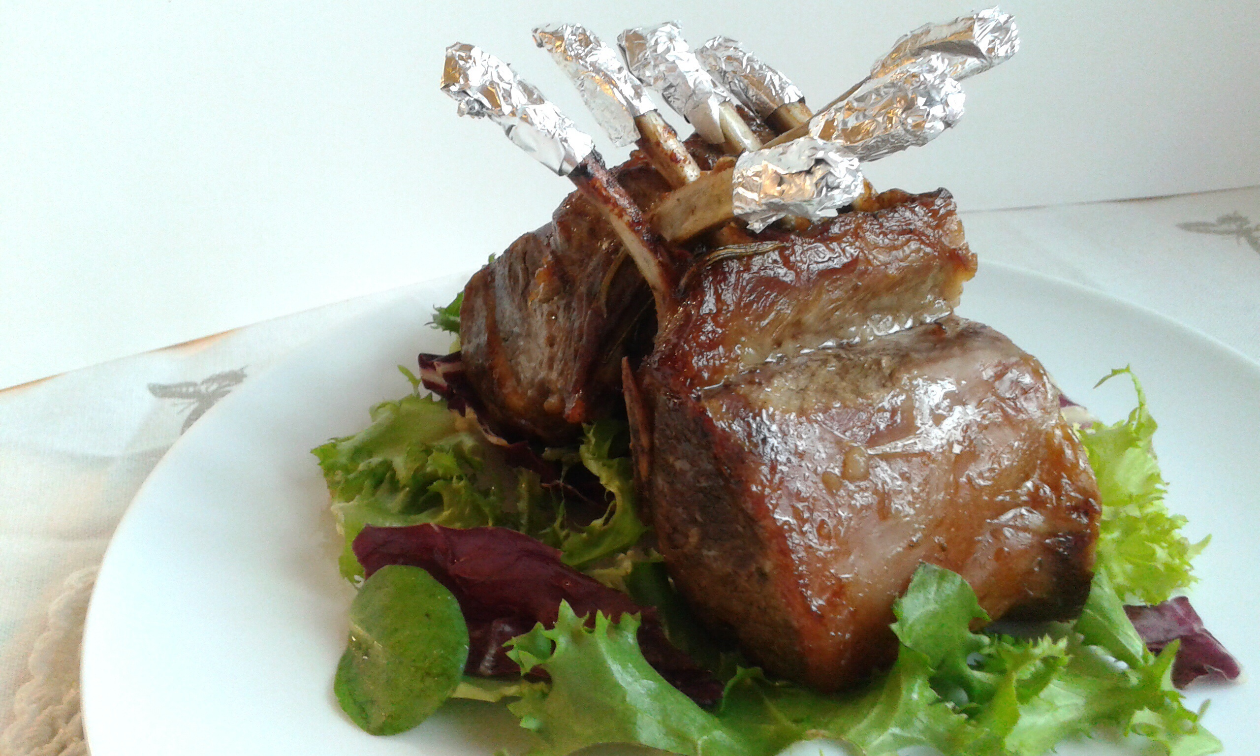 Carré di agnello al forno
