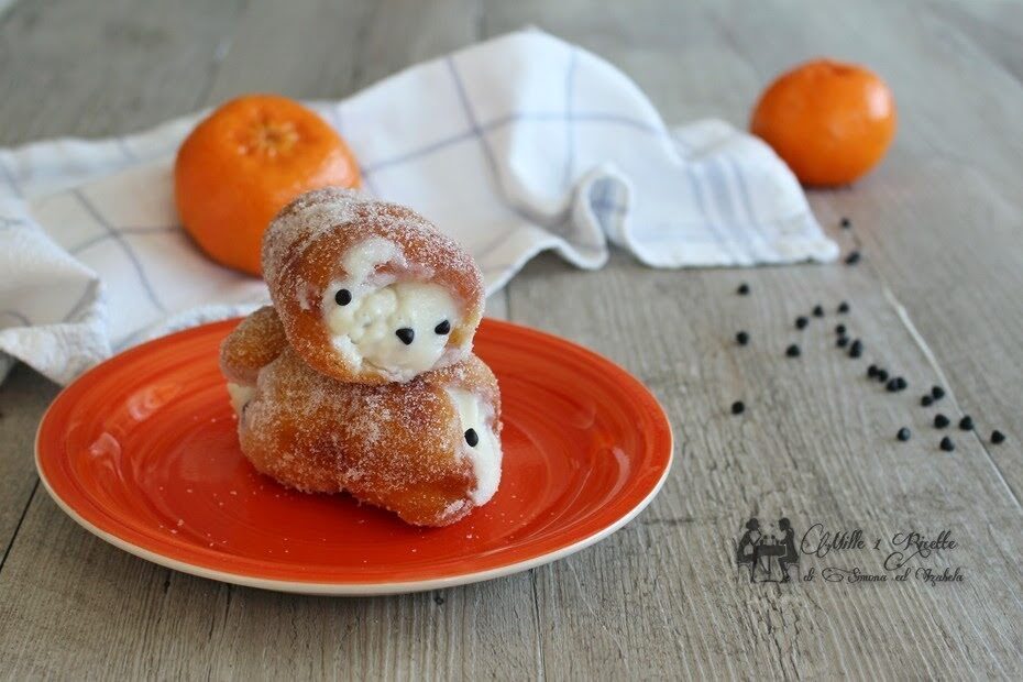 Cartocci siciliani con crema di ricotta e cioccolato