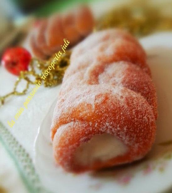 Cartoccio ripieno di crema di ricotta