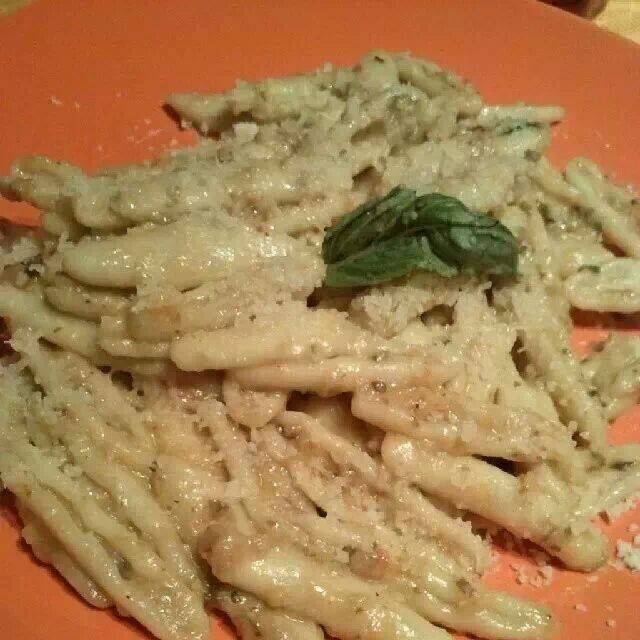 CASERECCE CON PESTO DI MELENZANA