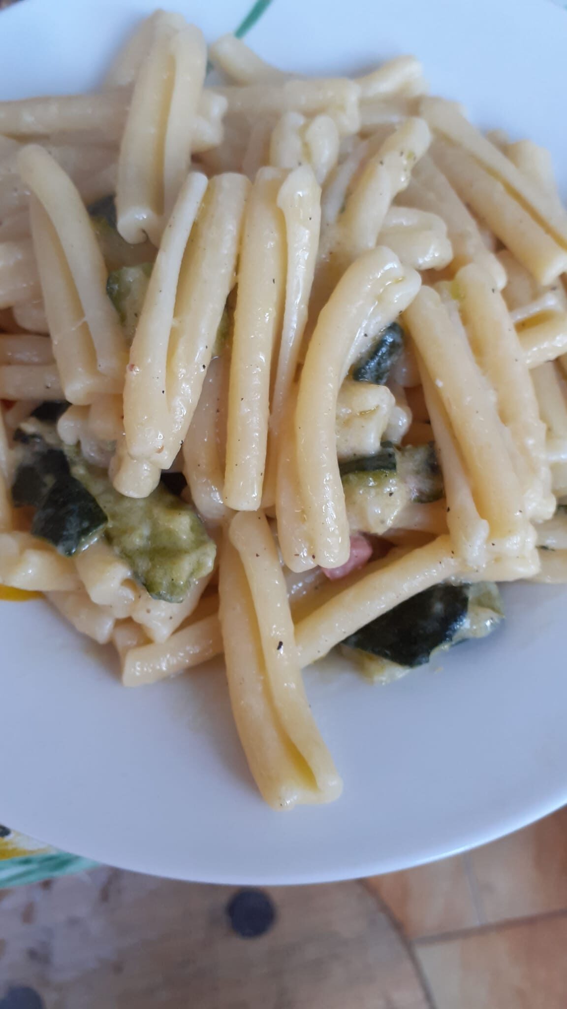Caserecce con zucchine e ricotta