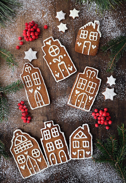 Casette di pandizenzero – gingerbread house cookies