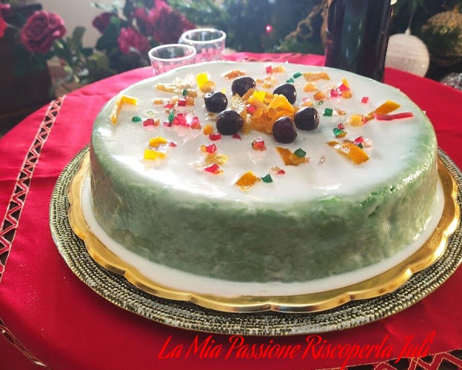 Cassata siciliana con glassa