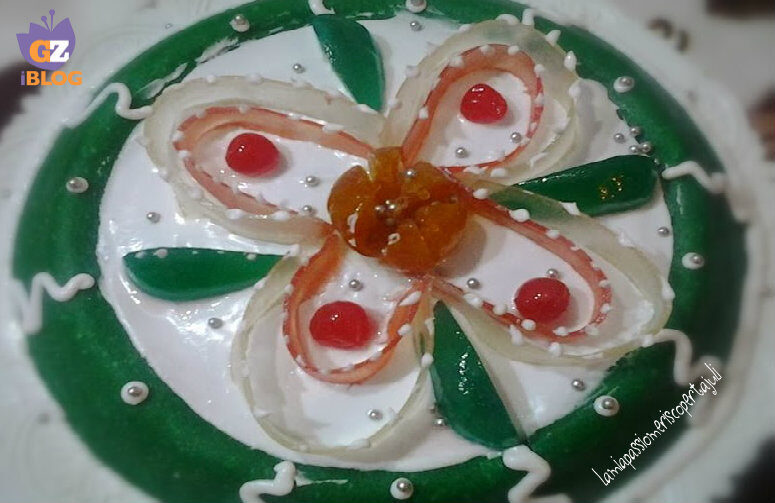 Cassata siciliana, pasta di mandorle, pan di spagna, ricotta