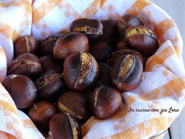 Castagne al forno ricetta semplice