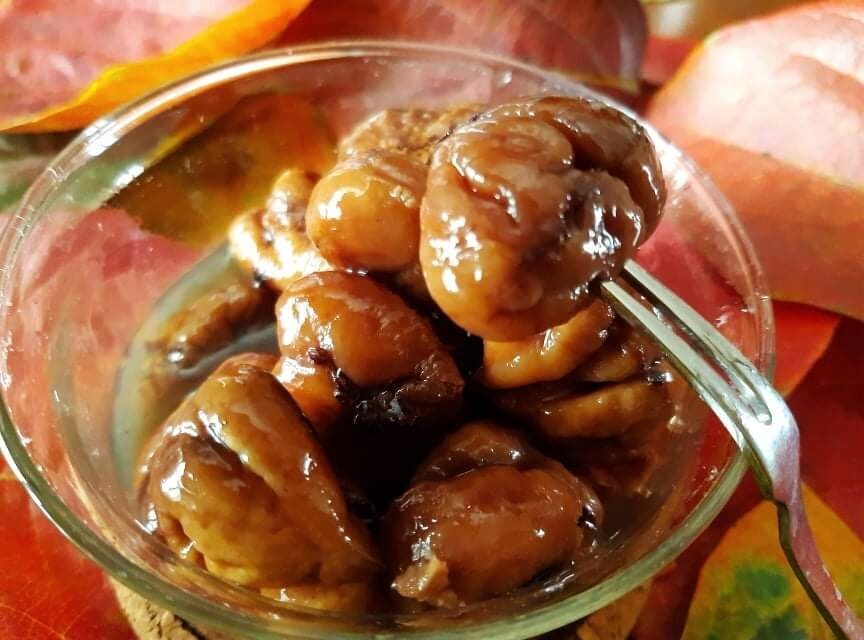 Castagne al rum
