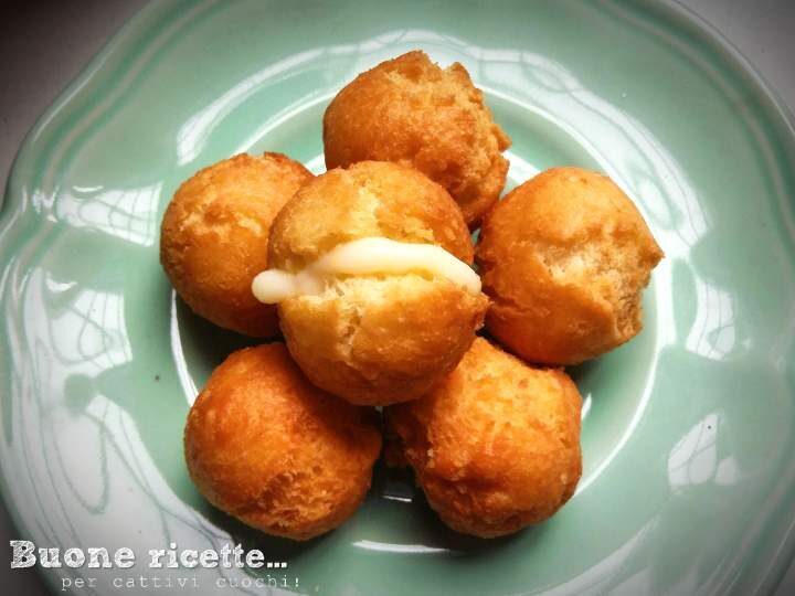 Castagnole alla crema