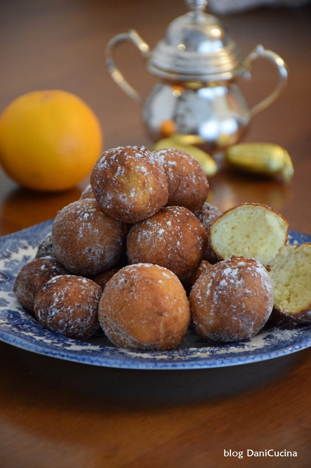 Castagnole alla ricotta e arancia morbidissime
