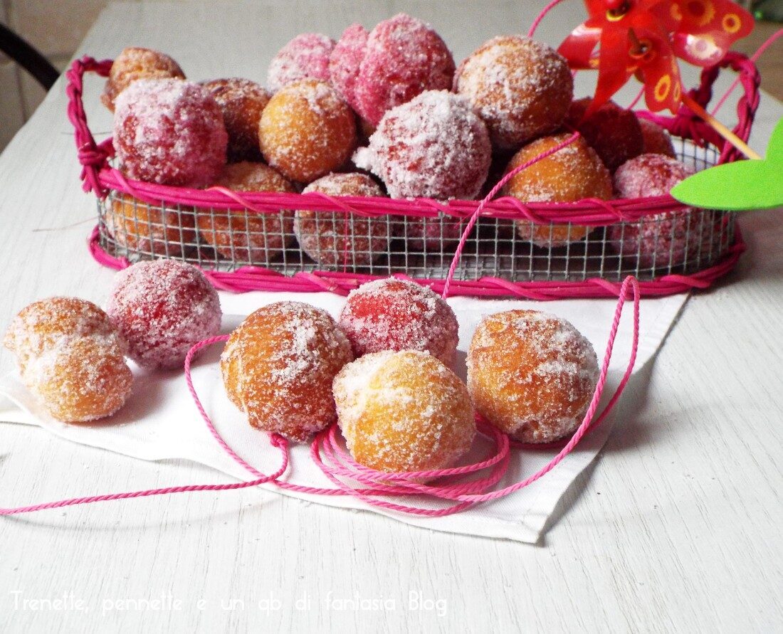 Castagnole alla ricotta soffici