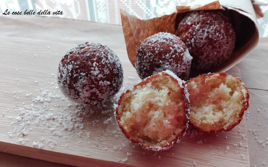 Castagnole con mascarpone