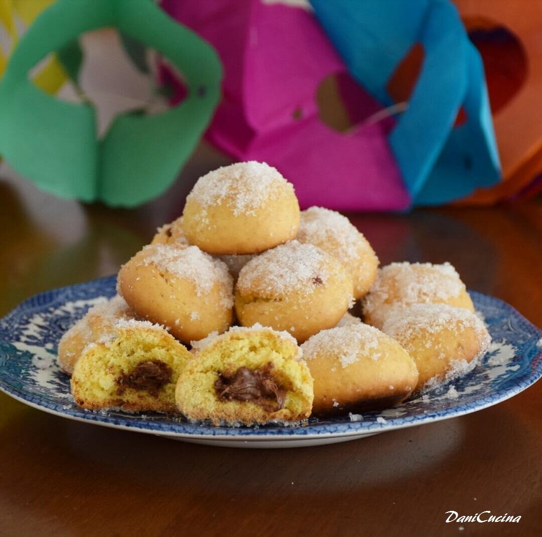 Castagnole con nutella al forno – soffici e leggere