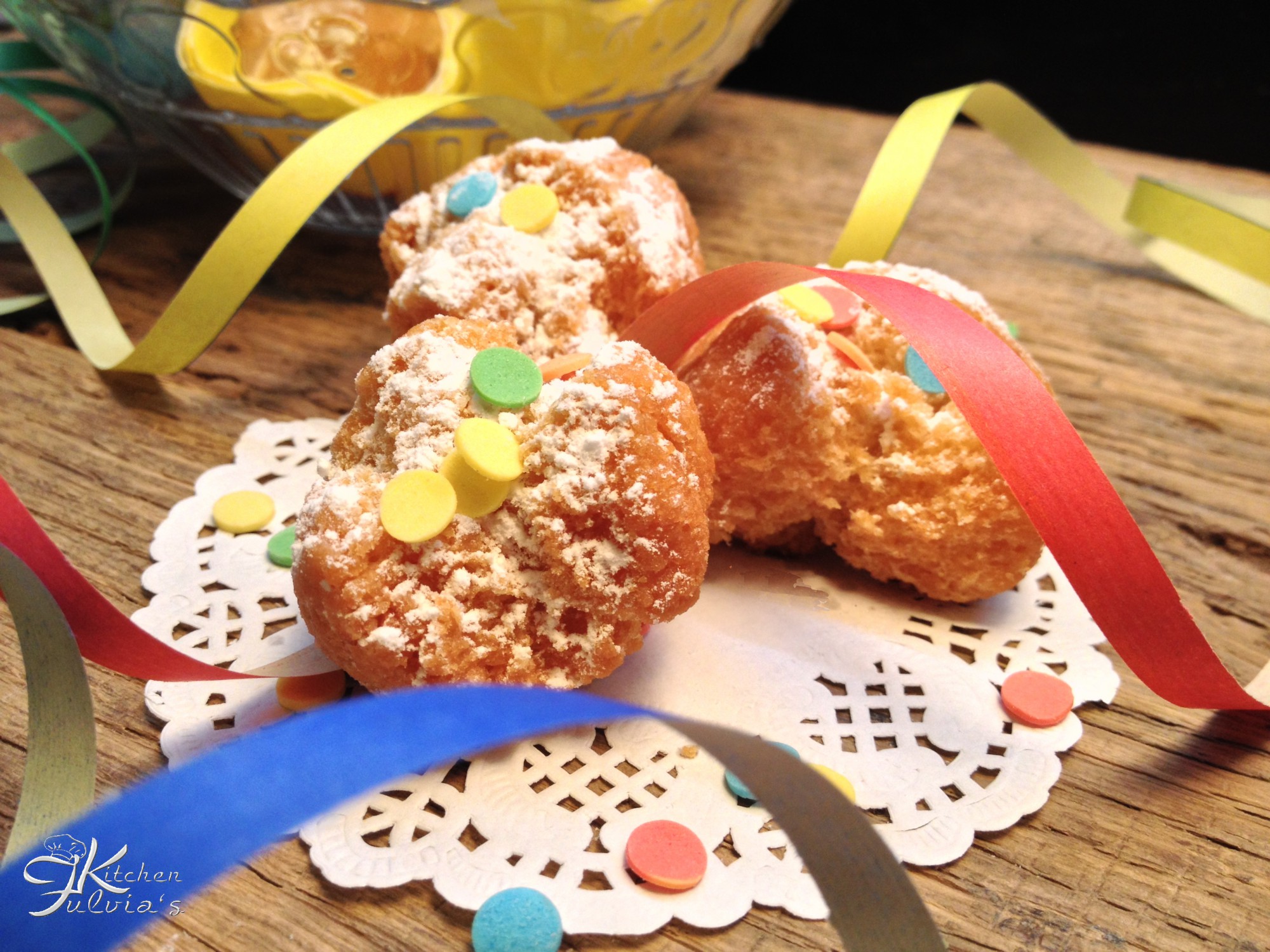 Castagnole di carnevale fritte