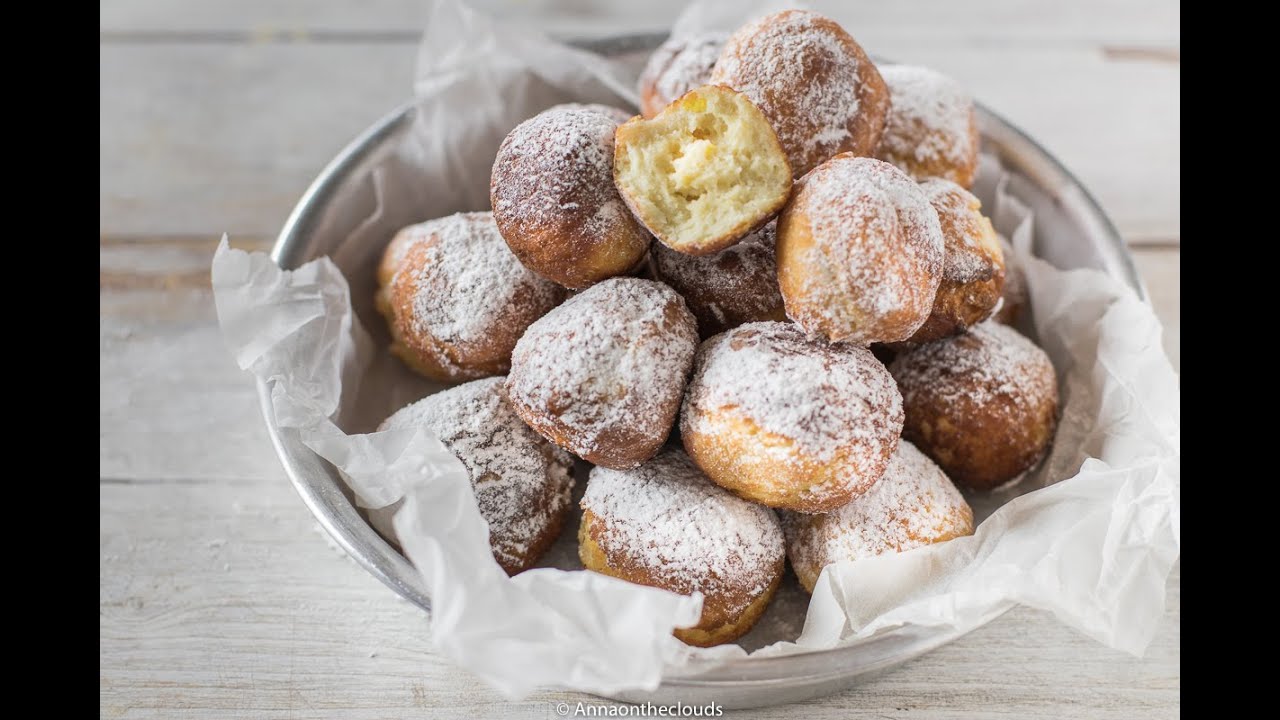 Castagnole di ricotta sofficissime