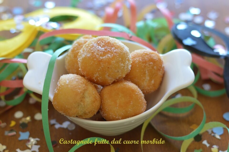 Castagnole fritte dal cuore morbido