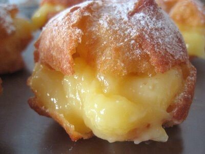Castagnole ripiene alla crema