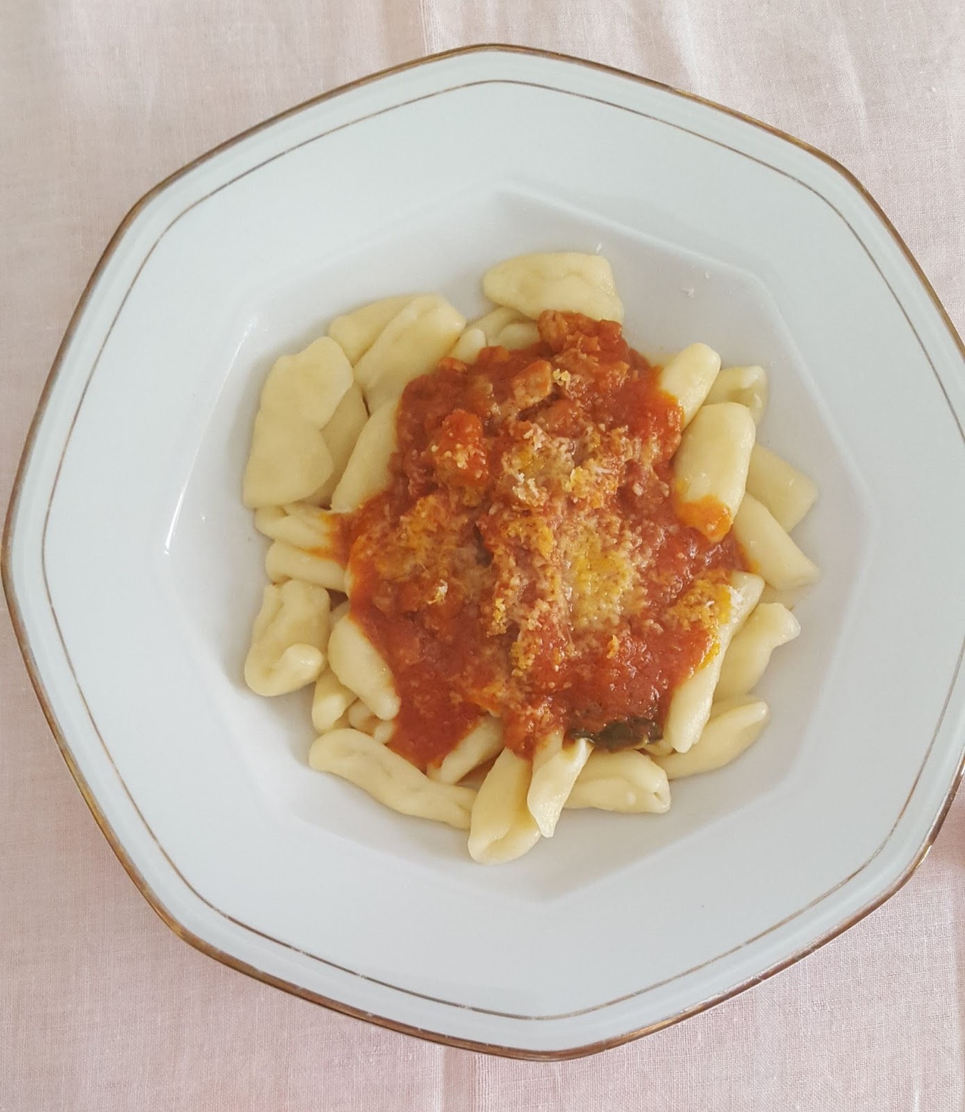 Cavatelli con ragù di quaglia al chianti d.o.c.g. e funghi porcini