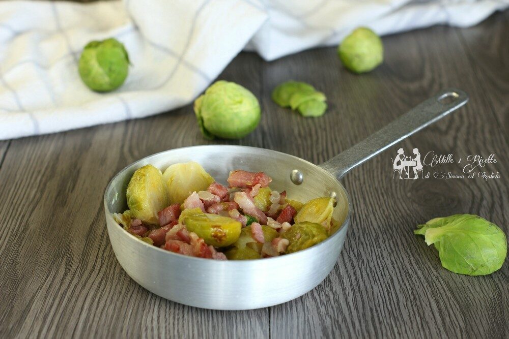 Cavoletti di bruxelles e pancetta