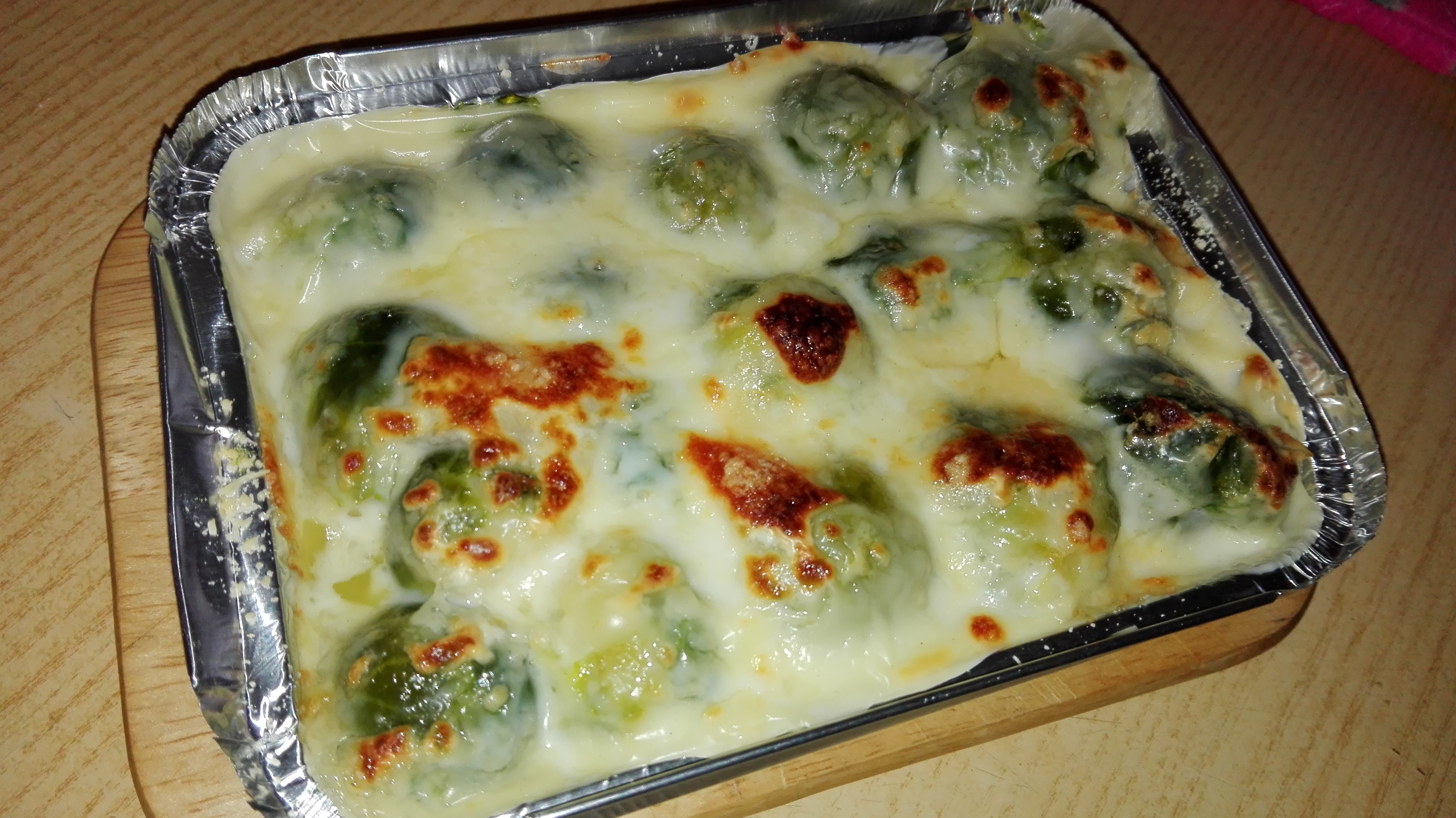 Cavoletti di bruxelles gratinati